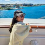 Dian Sastrowardoyo Instagram - Nassau. Cabbage Beach, Nassau, Bahamas