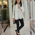 Dian Sastrowardoyo Instagram - Thursday white shirt day.🥼