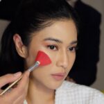 Dian Sastrowardoyo Instagram - She is a ROSE : 🌹 Delicate like a petal, but strong as a thorn. @therealdisastr #festivalfilmindonesia2023 @festivalfilmid #FLAWLESS #ryanogilvymakeup . #fashionstylist : @hagaipakan #outfit : @didit.hediprasetyo #hairstylist : @hairdo_mitsa Jakarta, Indonesia