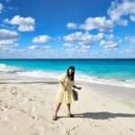 Dian Sastrowardoyo Instagram - Nassau. Cabbage Beach, Nassau, Bahamas