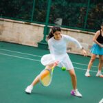 Dian Sastrowardoyo Instagram - Oops! That moment when the tennis ball decides it wants to explore outside the court boundaries. 😅 Sorry guys, udh kelamaan ga latian ni.. 📷 @snap.nuel