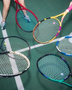 Dian Sastrowardoyo Instagram - Oops! That moment when the tennis ball decides it wants to explore outside the court boundaries. 😅 Sorry guys, udh kelamaan ga latian ni.. 📷 @snap.nuel