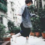 Diane Lin Instagram – 大獲好評的外套是黛瑩的二手衣，去年穿了一整個冬天，今年也打算繼續這麼做。

Photo by @reno.yuchin 

#NIKEOOTD