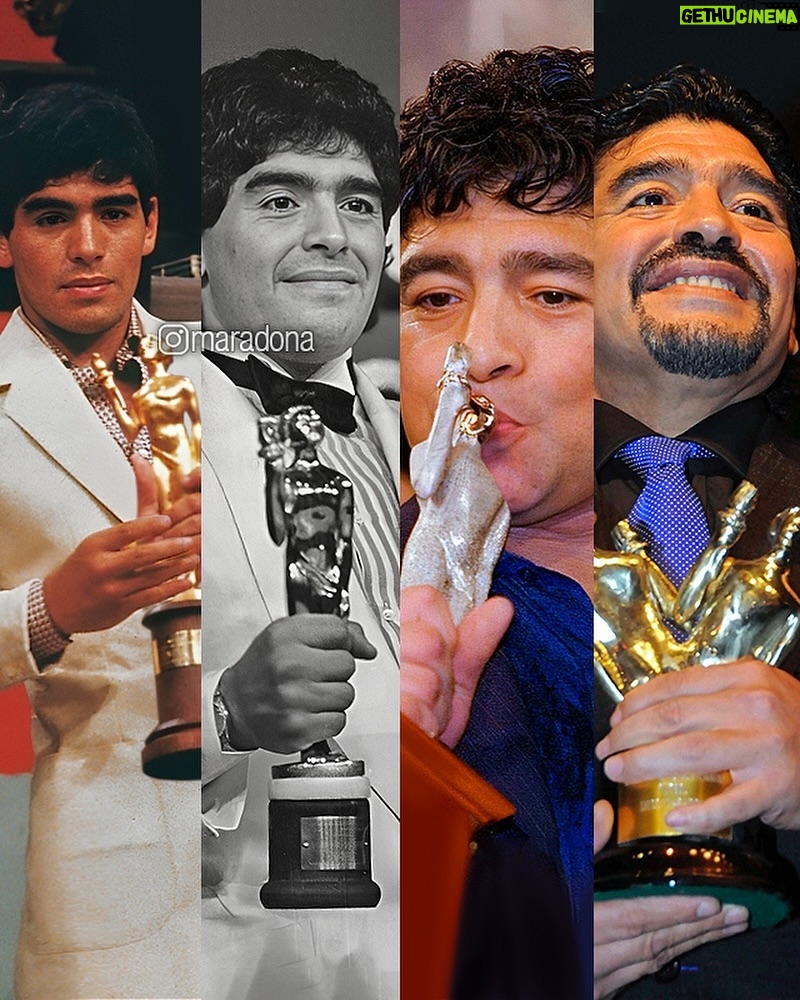 Diego Maradona Instagram - Un día como hoy, pero en 1979, recibías el premio Olimpia de Oro, entregado por el Círculo de Periodistas Deportivos de nuestro país. Queremos recordar que también recibiste ese premio en 1986, ambos por ser el Mejor Deportista Argentino de esos dos años. Por otro lado, fuiste reconocido en 1999 con el Olimpia de Platino, como el Mejor Deportista del Siglo XX. Y por último, en 2010, te entregaron el Olimpia del Bicentenario al Mejor Deportista de la Historia en tu disciplina. Cabe recordarlo, porque a veces el fanatismo lleva a no informar correctamente. Y aprovechamos para felicitar a todos aquellos deportistas que fueron premiados en el día de ayer, y a lo largo de toda la historia del deporte nacional. Ellos no pueden, ni deben ser olvidados🇦🇷