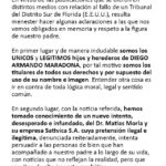 Diego Maradona Instagram - Lucharemos incansablemente para mantener vivo tu legado y tu memoria ❤️