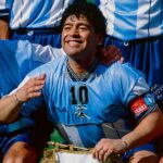Diego Maradona Instagram - A 20 años de tu Partido Homenaje... "Que este amor no se termine nunca".