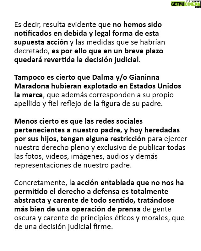 Diego Maradona Instagram - Lucharemos incansablemente para mantener vivo tu legado y tu memoria ❤️