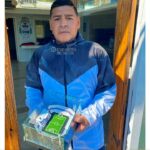 Diego Maradona Instagram - GRACIAS @Gimnasia_Oficial y gracias a tu increíble hinchada, por darme la oportunidad de seguir ligado al fútbol. Para mí, esto es la vida misma. Y gracias por hacerme sentir uno más de Ustedes 💙🐺