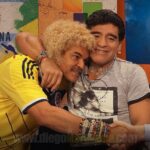 Diego Maradona Instagram - Hoy cumple años una gloria del fútbol, un jugador indescifrable, y una excelente persona. Muchas felicidades @PibeValderramap y gracias por tu amistad!!! #todobientodobien