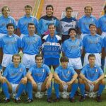 Diego Maradona Instagram - Sono ancora in tempo. Oggi è il trentesimo anniversario della partita di Supercoppa del 1990, che vincemmo contro la Juventus per 5-1. Mi dispiace che la società attuale non ricordi questi risultati che ci resero grandi. Lo dico per me e per i miei compagni, che scrissero la storia del mio amato Napoli: @RicardoAlemao5, @Marco_Baroni_Official, @GiovanniGalli1, @PinoBat Taglialatela, Renica e Silenzi. De Napoli, @AntonioCareca09, Mauro, Bigon, Maradona, Crippa e @CiroFerrara_Official. @Giovanni.Francini, Rizzardi, Incocciati, @GianfrancoZolaOfficial, Venturin e Corradini. Tutti grandi. Forza Napoli sempre!!! 💙 Stadio San Paolo
