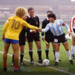 Diego Maradona Instagram - Hoy cumple años una gloria del fútbol, un jugador indescifrable, y una excelente persona. Muchas felicidades @PibeValderramap y gracias por tu amistad!!! #todobientodobien