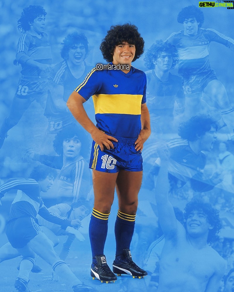 Diego Maradona Instagram - Y hoy también recordamos un nuevo aniversario del Metropolitano del ‘81, ganado por el Boca de Silvio Marzolini. Era un equipazo, con Brindisi, Perotti, Gatti, Ruggeri, Mouzo, Benitez, Escudero, Córdoba, Rodríguez, Krasouski, Passucci, Morete… Sabemos que el hincha de Boca no los olvida 💙⭐💙