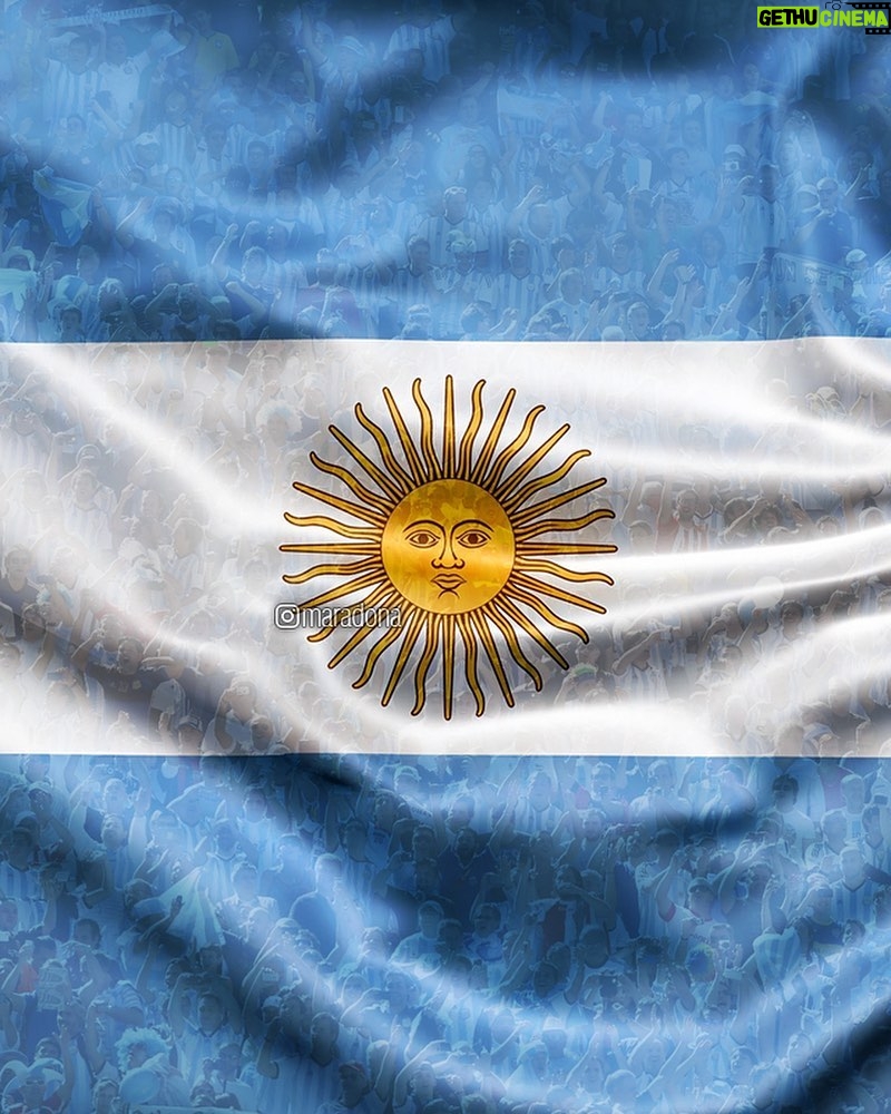 Diego Maradona Instagram - Tu orgullo, nuestro orgullo. Feliz Día de la Bandera 🇦🇷