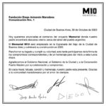 Diego Maradona Instagram - Hoy queremos anunciarles el comienzo del proyecto Memorial donde nuestro padre encontrará descanso eterno cerca del amor del pueblo argentino. El @m10memorial será emplazado en la Explanada del Bajo de la Ciudad de Buenos Aires y culminará su construcción en 2025. Para honrar su legado y cumplir su voluntad, esta tarde participamos de la firma de los compromisos correspondientes y de un homenaje para dar inicio a esta nueva etapa. Agradecemos al Gobierno Nacional, al Gobierno de la Ciudad y a la Corporación Puerto Madero por su colaboración y compromiso. En cada mural, tatuaje, canción y homenaje, nuestro padre está presente. Gracias a la comunidad maradoneana por el amor de siempre. #m10memorial #m10 #diego10 #diegomaradona #diegoeterno #parasiemprediego Ciudad Autónoma de Buenos Aires