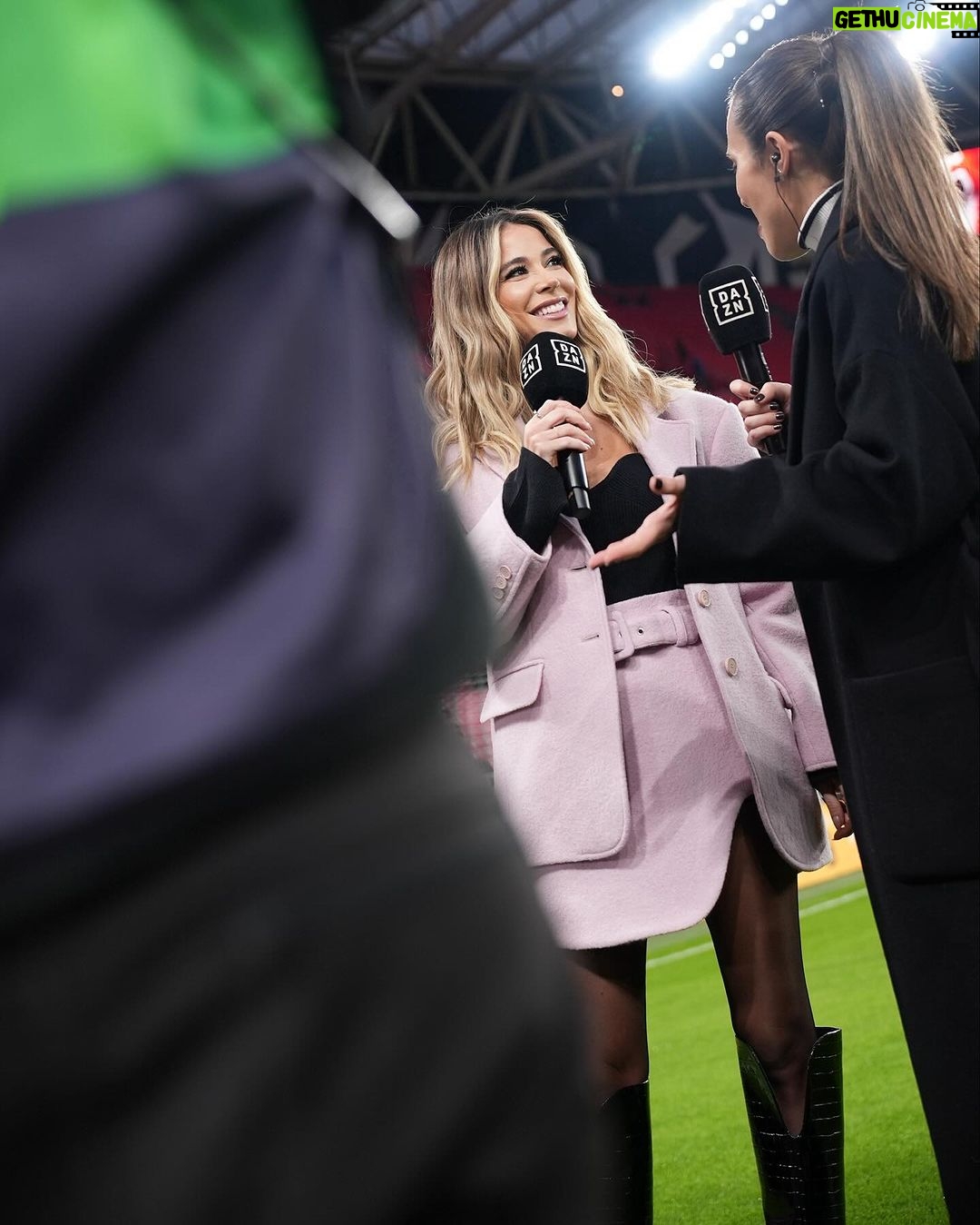 Diletta Leotta Instagram - Trasferta di lavoro ⚽️🏟️😜 #ELDERBIVASCO San Mamés Stadium
