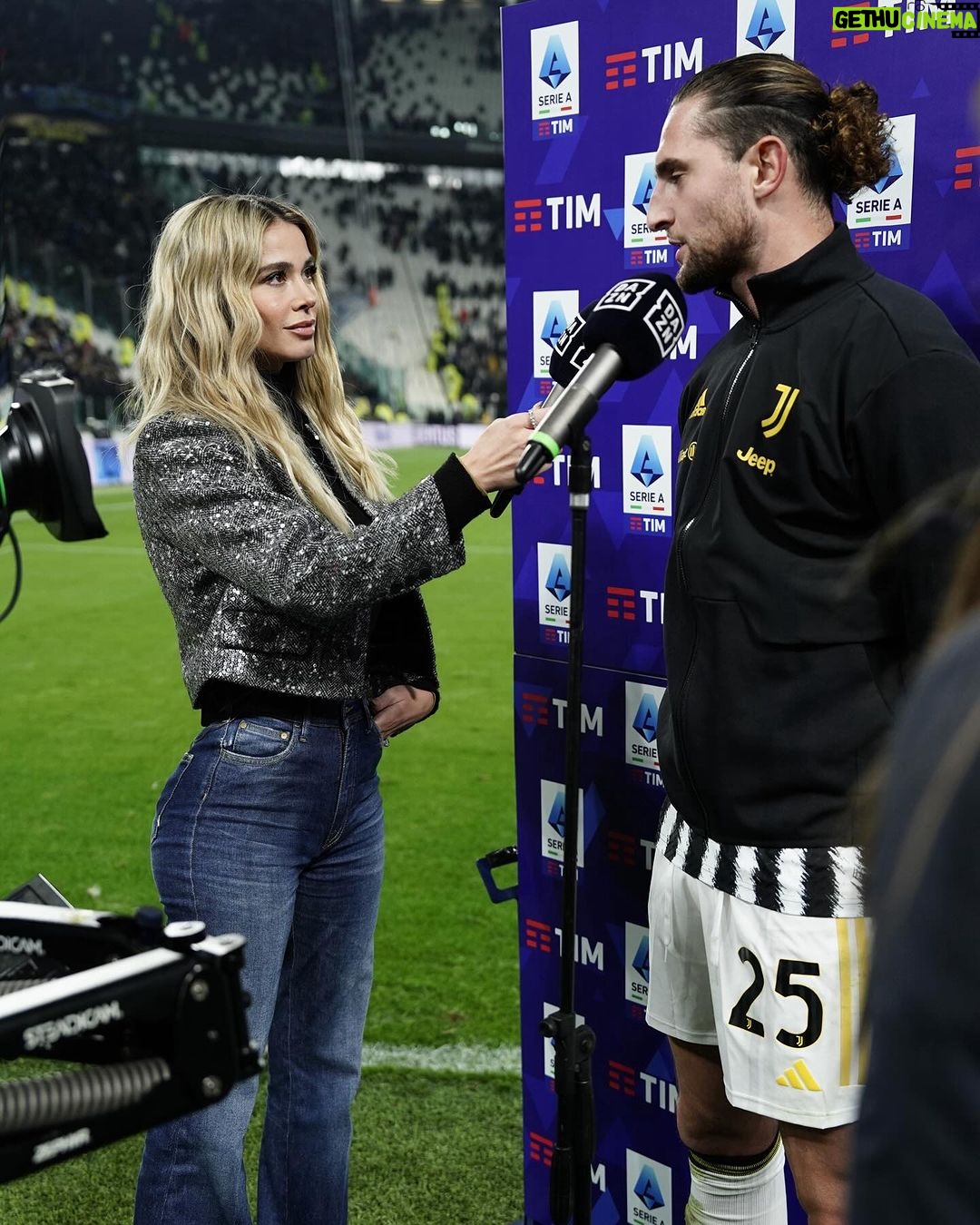 Diletta Leotta Instagram - Derby d’Italia ⚽️ #JuveInter Allianz Stadium