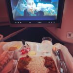 Dilruk Jayasinha Instagram - Supermassive thank you to @srilankanairlinesofficial for truly a dream flight from my new home to my old home. Those 10hrs+ from Melbourne to Colombo flew by (🤓✌🏾) and the deliciousness kept coming! Apologies to the attendant who had to serve me while I was balling my eyes out for an animated movie with Kevin Hart as a dog 🤦🏾‍♂️! Must’ve been the altitude🤷🏾‍♂️!