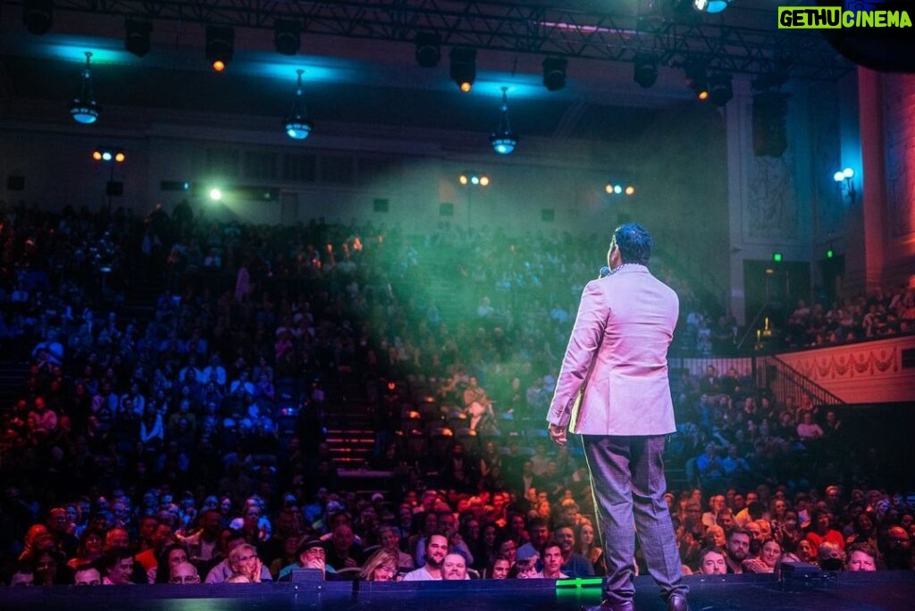 Dilruk Jayasinha Instagram - It was an absolute dream to be a national grand finalist for @melbcomedyfestival’s annual Raw Comedy competition. And though as a competitor I didn’t make it through the first round in my attempt 12 years ago, I took the scenic route and was over the moon to be asked to be this year’s host! It was good reminder of 2 things; 1) never give up on your dreams 2) the judges sometimes fuck up and get it wrong 😜! Silliness aside I was completely blown away by the standard of the performers and I’m worried about my job security with such incredible talent that’s headed their way to takeover the Australian comedy scene. Well done everyone involved and thank you for the genuine honour of hosting this incredible event. 📸 @nickmickpics & styling; @styledbyramzy @declicmenswear Melbourne Town Hall