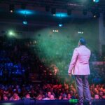 Dilruk Jayasinha Instagram - It was an absolute dream to be a national grand finalist for @melbcomedyfestival’s annual Raw Comedy competition. And though as a competitor I didn’t make it through the first round in my attempt 12 years ago, I took the scenic route and was over the moon to be asked to be this year’s host! It was good reminder of 2 things; 1) never give up on your dreams 2) the judges sometimes fuck up and get it wrong 😜! Silliness aside I was completely blown away by the standard of the performers and I’m worried about my job security with such incredible talent that’s headed their way to takeover the Australian comedy scene. Well done everyone involved and thank you for the genuine honour of hosting this incredible event. 📸 @nickmickpics & styling; @styledbyramzy @declicmenswear Melbourne Town Hall