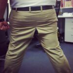 Dilruk Jayasinha Instagram - It’s Tightarse Tuesday ticket prices for tonight’s “Heart Stopper”. Don’t feel bad about taking advantage of the cheaper tickets; after all here’s me back in my accounting days being too tight to bother buying a new pair of pants until someone noticed and papped me❤️‍🩹. Tix in bio and @comedy_au