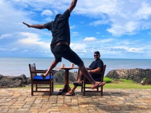 Dilruk Jayasinha Instagram - Being a #influencer ain’t easy when your family keep trolling your content.