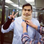 Dilruk Jayasinha Instagram - I didn’t choose the Scoot Life, it chose me! Here’s a couple of BTS snaps from the silliness of last week’s episode ahead of tonight’s brand new (penultimate 🥺) ep of #UtopiaABC at 8pm on @abctv. @workingdogprod