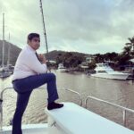 Dilruk Jayasinha Instagram - Boat people! One of the highlights of this season of Utopia was the trip to Cairns for last week’s ep. Here’s some of the BTS silliness including some boudoir-esque photographer skills of @jacksontozer. #UtopiaABC @workingdogprod Cairns, Queensland, Australia