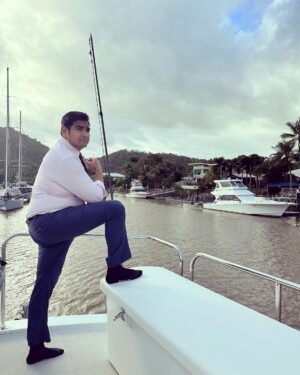 Dilruk Jayasinha Instagram - Boat people! One of the highlights of this season of Utopia was the trip to Cairns for last week’s ep. Here’s some of the BTS silliness including some boudoir-esque photographer skills of @jacksontozer. #UtopiaABC @workingdogprod