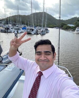 Dilruk Jayasinha Instagram - Boat people! One of the highlights of this season of Utopia was the trip to Cairns for last week’s ep. Here’s some of the BTS silliness including some boudoir-esque photographer skills of @jacksontozer. #UtopiaABC @workingdogprod