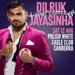 Dilruk Jayasinha Instagram - Oh my dear capital city pals - did you think I forgot about you?? CANBERRA! I’m finally bringing my standup show “Heart Stopper” to you on AUG 12! Sorry about the delay but I was busy filming a tv show that satirises all your insane goings on in that building behind me. See you in a month! Tix link in bio! @comedy_au Polish White Eagle Club