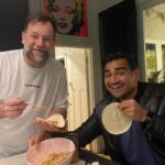 Dilruk Jayasinha Instagram - After 4 years hiding, old mate “Ashan De Silva” is back with the same levels of enthusiasm and love for rules and systems! Watching Ep 1 of Utopia on Wednesday night with some of the cast and crew was a real treat, including the alternative Utopiverse where Jim & Ash catch up for tacos to chat about the Hawks! 7 more eps to go so the fun and frustrations have only just begun! Hope you enjoy watching it as much as we do! Huge thanks to @workingdogprod for putting the band back together #Utopia