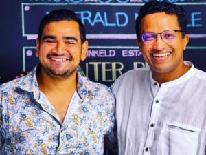 Dilruk Jayasinha Instagram - එහෙනම් කොල්ලො අපි ගියා👋🏾! Till we meet again Mother Lanka! Thank you for all the delicious calories and soulful chats! Can’t believe in 10hrs I go from this weather to a Melbourne winter 🥶! 🙏🏾🇱🇰