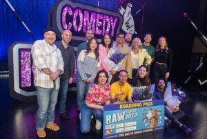 Dilruk Jayasinha Instagram - It was an absolute dream to be a national grand finalist for @melbcomedyfestival’s annual Raw Comedy competition. And though as a competitor I didn’t make it through the first round in my attempt 12 years ago, I took the scenic route and was over the moon to be asked to be this year’s host! It was good reminder of 2 things; 1) never give up on your dreams 2) the judges sometimes fuck up and get it wrong 😜! Silliness aside I was completely blown away by the standard of the performers and I’m worried about my job security with such incredible talent that’s headed their way to takeover the Australian comedy scene. Well done everyone involved and thank you for the genuine honour of hosting this incredible event. 📸 @nickmickpics & styling; @styledbyramzy @declicmenswear