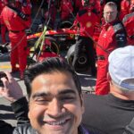 Dilruk Jayasinha Instagram - From last Sunday - me playing it TOTALLY COOL at The Melbourne @f1! Thanks @paramountplusau for the incredible experience and access to the pit! I’d like to think that me crop dusting Le Clerc’s pit crew contributed to his DNF ! (Jokes I like Charles, don’t come at me 🙏🏾) F1 Australian Grand Prix