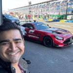 Dilruk Jayasinha Instagram - From last Sunday - me playing it TOTALLY COOL at The Melbourne @f1! Thanks @paramountplusau for the incredible experience and access to the pit! I’d like to think that me crop dusting Le Clerc’s pit crew contributed to his DNF ! (Jokes I like Charles, don’t come at me 🙏🏾) F1 Australian Grand Prix