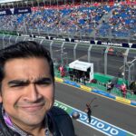 Dilruk Jayasinha Instagram - From last Sunday - me playing it TOTALLY COOL at The Melbourne @f1! Thanks @paramountplusau for the incredible experience and access to the pit! I’d like to think that me crop dusting Le Clerc’s pit crew contributed to his DNF ! (Jokes I like Charles, don’t come at me 🙏🏾) F1 Australian Grand Prix