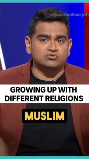 Dilruk Jayasinha Instagram - Growing up with exposure to different theologies had some costs and benefits. From #QuestionEverything on @abctv