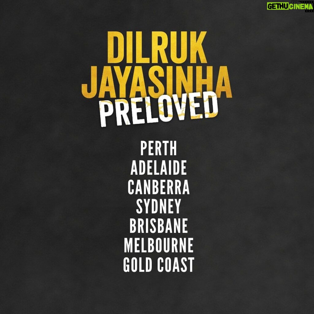 Dilruk Jayasinha Instagram - And away we go! So excited to finally announce the 2024 national tour of my new standup hour PRELOVED today! It’s a fun show about trying to put myself back together after a not so fun year of heart issues (both attacks & aches). Tix link in bio! @comedy_au 📸: @ian.laidlaw h&mu: @morgan.tc Also just for my own interest - comment below if you get the reference of the image 🙏🏾
