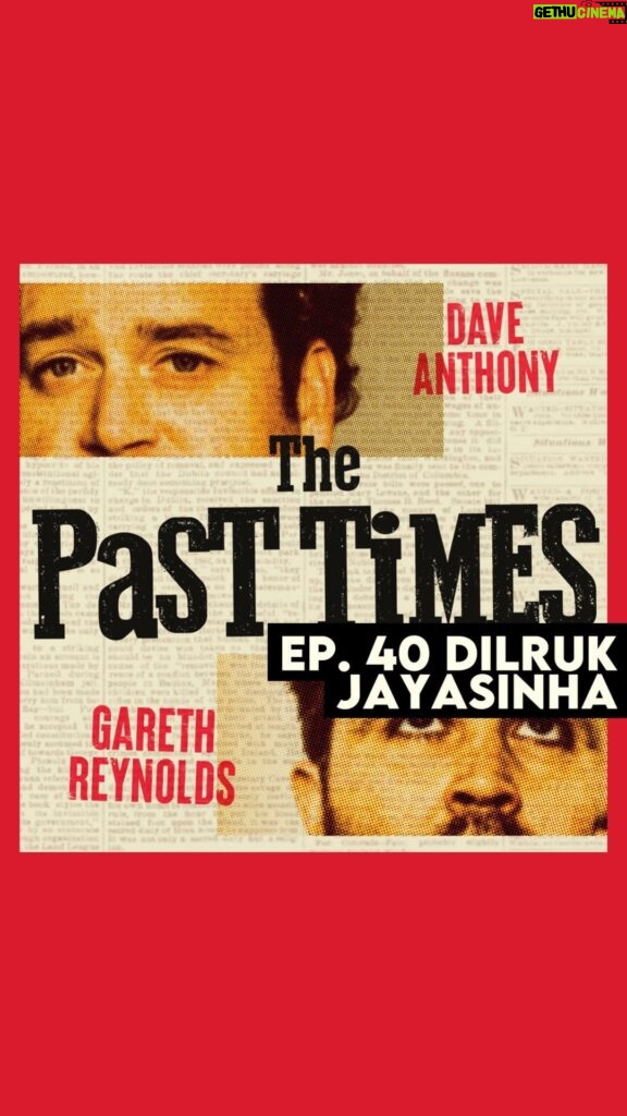 Dilruk Jayasinha Instagram - New episode of The Past Times. Episode 40 recorded live in Melbourne with @dilrukj listen now wherever you get your podcasts!