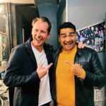 Dilruk Jayasinha Instagram - Gotta love the #UtopiaABC multiverse where in an alternate timeline Ashan and The Minister for Infrastructure perform standup comedy! So chuffed to see the Great @mikemcleish on a live stage again! Catch us again tonight or tomorrow at @thecomicslounge The Comic's Lounge Comedy Club
