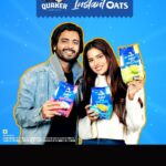 Dimpi Sanghvi Instagram - Give a tasty spin to your resolutions and fulfill them with all new delicious Quaker Instant Oats. Now available in 3 flavours- Herby Cheese Flavour, Mixed Berries & Masala Magic. Nutritious Oats, Ab Bane Delicious! @quaker_india #Ad #Quaker #QuakerInstantOats #Delicious #Oats #Resolutions