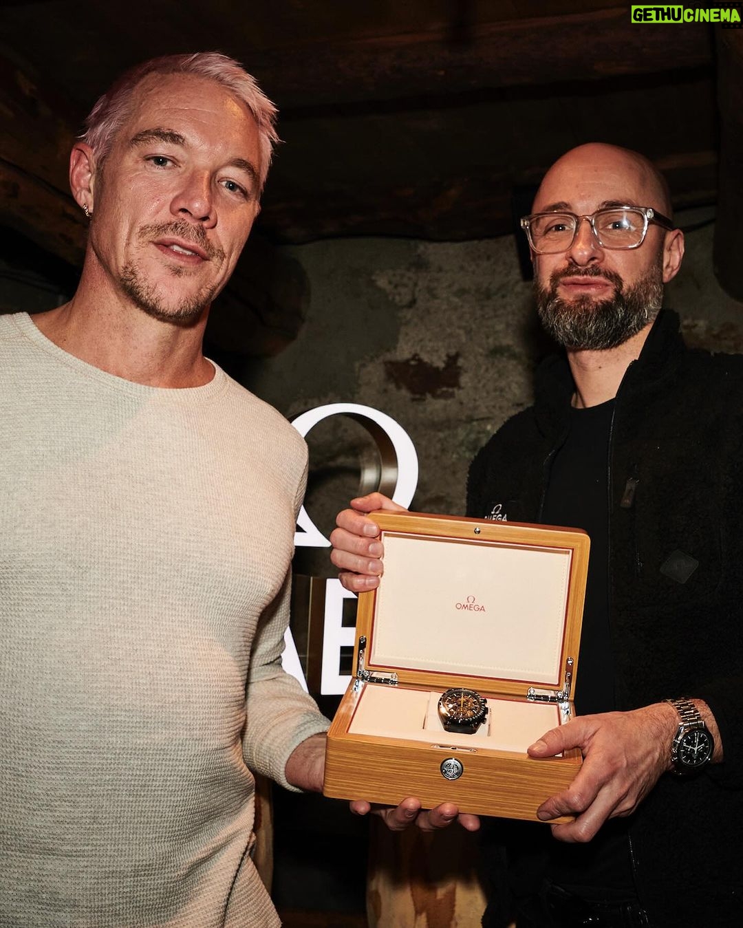 Diplo Instagram - Pizza french fry didn’t work out so did some side quests instead @omega #omegaofficialtimekeeper St. Moritz, Switzerland