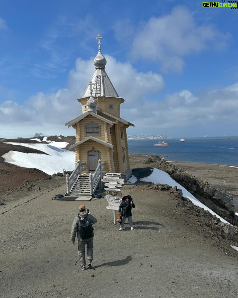Diplo Instagram - Happy birthday Lil Baby Jesus ✝️.. In antarctica it’s always looks like christmas and the sun never sets . we found this lil orthodox church out here that was carried piece by piece from Siberia. decades ago… there was a man selling patches down in a shipping container at the bottom of the hill and told us we can climb up to it .. and all the signs were in russian . felt like I was tripping walking up the mountain and opening the door and seeing how epic it was inside .. i’m heading home now to be with my family but this little side quest made me remember how much I have to be grateful for .. and how thankful I am to God for providing me with every tool I needed in my life . thank you god and lil baby jesus and I wish everyone the happiest holidays . thanks for supporting me this whole year through thick and thin. I couldn’t have survived without you guys 🎄🎅🏽🥂✝️ Antarctica