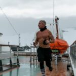 Diplo Instagram - Yes it’s hard to exercise in Antarctica . The upside about the south pole is the sun never goes down and I found a track on top of the boat so I started a run club. right now it has zero members.