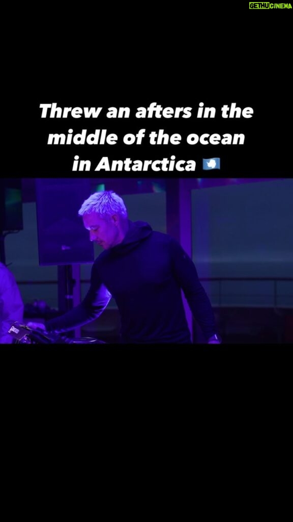 Diplo Instagram - first person to throw an afters in Antarctica 🤝