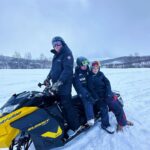 Diplo Instagram - This was taken a few moments after my dad crashed a snowmobile into my lil son ( his first time on a snowmobile) and they both flipped over like mission impossible and left with a few scratches .. 🙏 .. it’s never too late to take your dad to work and show him cool new stuff this post is telling you to take every moment to keep your family close and cherish every moment you get with them. make them count 🫶🏼 Niseko, Hokkaido