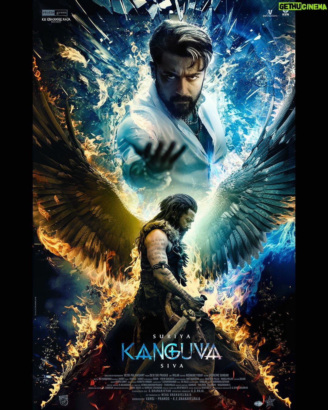 Disha Patani Instagram - A Destiny Stronger Than Time β³ The past, present and future. All echo one name! #Kanguva π¦
Here is the #KanguvaSecondLook βοΈ @actorsuriya #Directorsiva @thisisdsp @kegnanavelraja @studiogreen_official @nehagnanavelraja