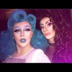 Divina De Campo Instagram - This picture of @lawrencechaney and I for a KK night at @axmclubglasgow way back when I’m 2016! We were performing for a @trixiemattel show and warming up, hosting. I don’t remember exactly when I met Lawrence but it would be around this time I think. Always funny, always warm and welcoming and did the thing! “Shoulder wiggle” #drag #dragqueen #dragraceuk #rupaulsdragraceuk #throwback