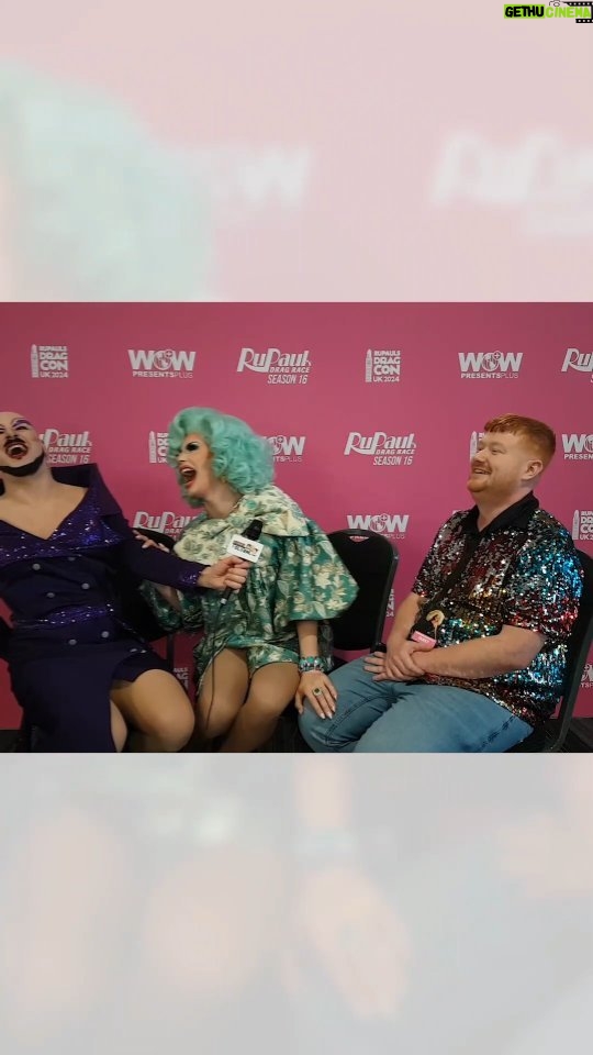 Divina De Campo Instagram - Catching up with @divinadecampo is always a pleasure, but this chat at @rupaulsdragcon was pure hilarity, here are just some highlights 😂 Full interview on YouTube, link in bio 🔗 #DivinaDeCampo #DDC #DragRaceUK #GurlGlobal #Funny #Interview #Drag #DragRace #LGBTQIA