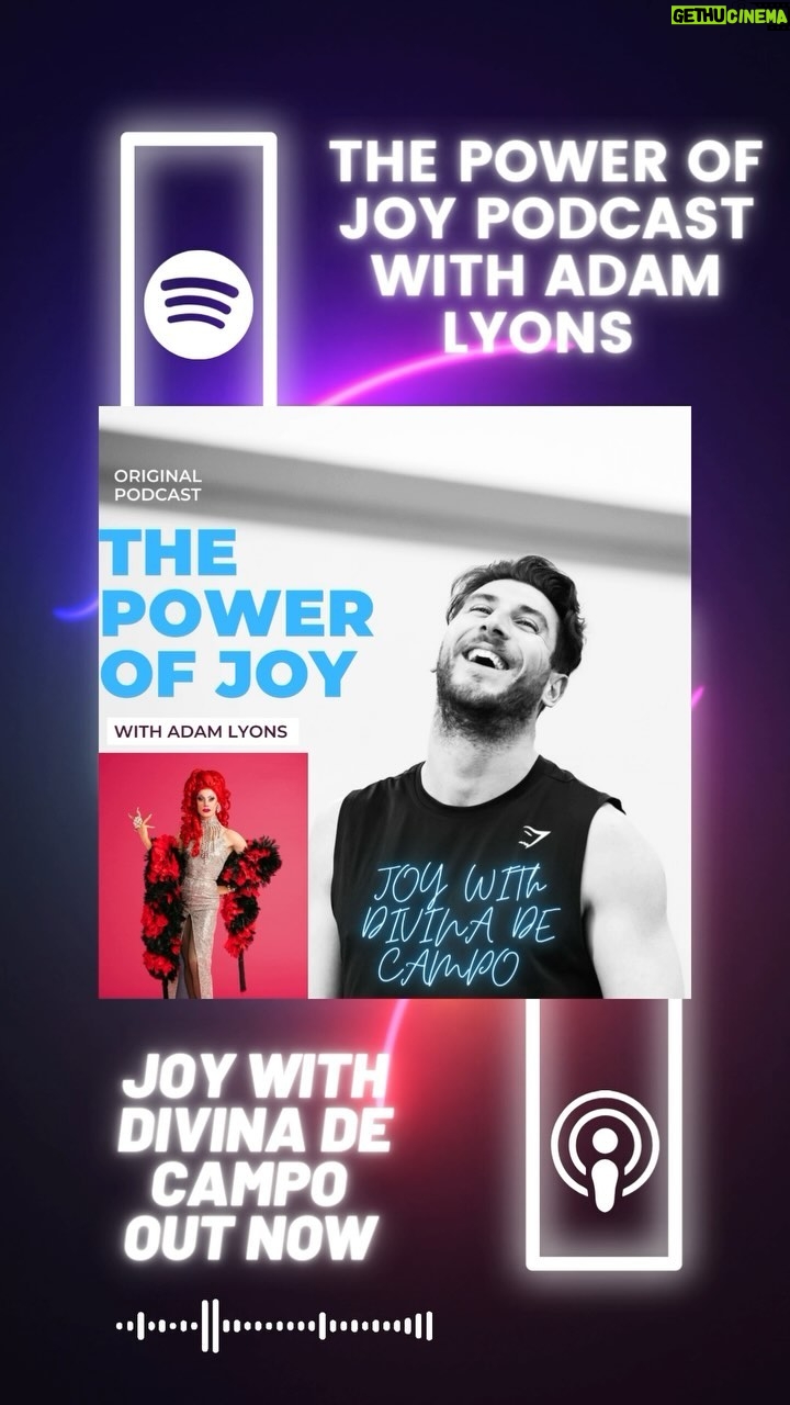 Divina De Campo Instagram - Owen Richard Farrow, known professionally as Divina de Campo, is an English drag queen, singer, and actor, best known for competing in the first series of RuPaul’s Drag Race UK, eventually finishing as runner-up. This episode is packed full of so much laughter and JOY! En-JOY! Available NOW on @spotifypodcasts & @applepodcasts 🎧✨Link in bio! @divinadecampo @itsadamlyons #divinadecampo #rupaul #rupaulsdragrace #rupaulsdragraceuk #podcast #joy #drag #podcastshow